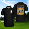 Don't Bother Me Unless You Bring Beer Golf Polo Shirt - Hyperfavor