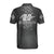 Drag Racing Custom Polo Shirt, Black American Flag Racing Shirt For Men - Hyperfavor