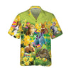 Easter Bunnies Hawaiian Shirt, Button Up Easter Bunny Shirt, Easter Shirt For Men & Women, Cool Easter Gift - Hyperfavor