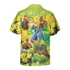 Easter Bunnies Hawaiian Shirt, Button Up Easter Bunny Shirt, Easter Shirt For Men & Women, Cool Easter Gift - Hyperfavor