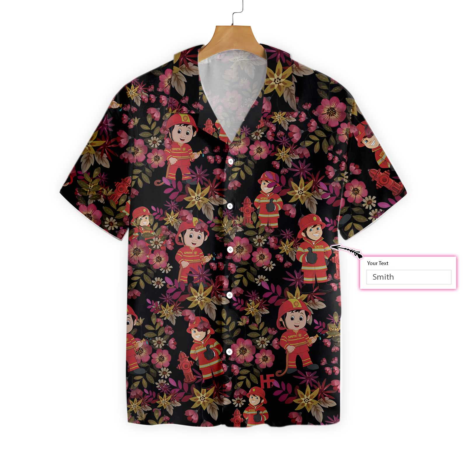 Firefighter Fire Rescue EZ12 0401 Custom Hawaiian Shirt - Hyperfavor