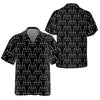 Funny Black Cat Pattern Hawaiian Shirt, Funny Black Cat Shirt For Adults, Cat Themed Gift For Cat Lovers - Hyperfavor