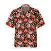 Funny Sloth Holding Red Cherry Hawaiian Shirt, Funny Sloth Shirt For Adults, Sloth Themed Gift Idea - Hyperfavor