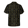 Geometric Lion Seamless Pattern Lion Hawaiian Shirt, Button Up Lion Shirt For Men & Women, Cool Lion Gift - Hyperfavor