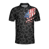 Germato Bowling American Flag Custom Polo Shirt - Hyperfavor