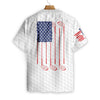 Golf American Flag Hawaiian Shirt - Hyperfavor