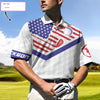 Golf American Flag New Custom Polo Shirt - Hyperfavor