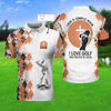 Golf I Am A Simple Man Custom Polo Shirt, Argyle Pattern Golf Shirt For Male, Personalized Golf Gift - Hyperfavor