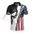 Hillbilly Hustlers Personalized American Flag Billiards Custom Polo Shirt - Hyperfavor