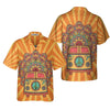 Hippie Van Mandala Hawaiian Shirt, Funny Hippie Shirt, Unique Hippie Gift - Hyperfavor