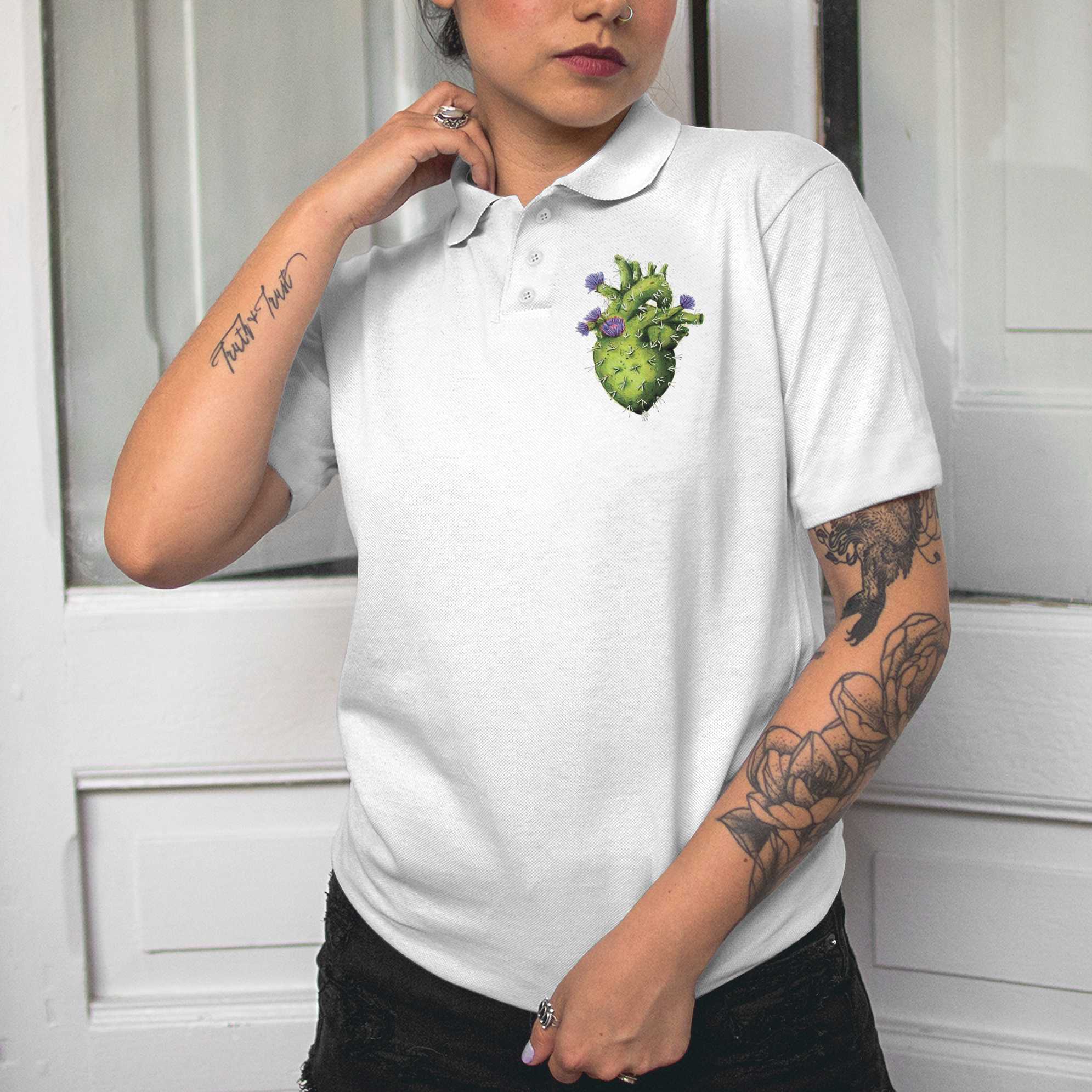 I Garden So I Dont Choke People Skull Polo Shirt - Hyperfavor