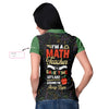 I'm A Math Teacher I'm Always Right Custom Short Sleeve Women Polo Shirt - Hyperfavor
