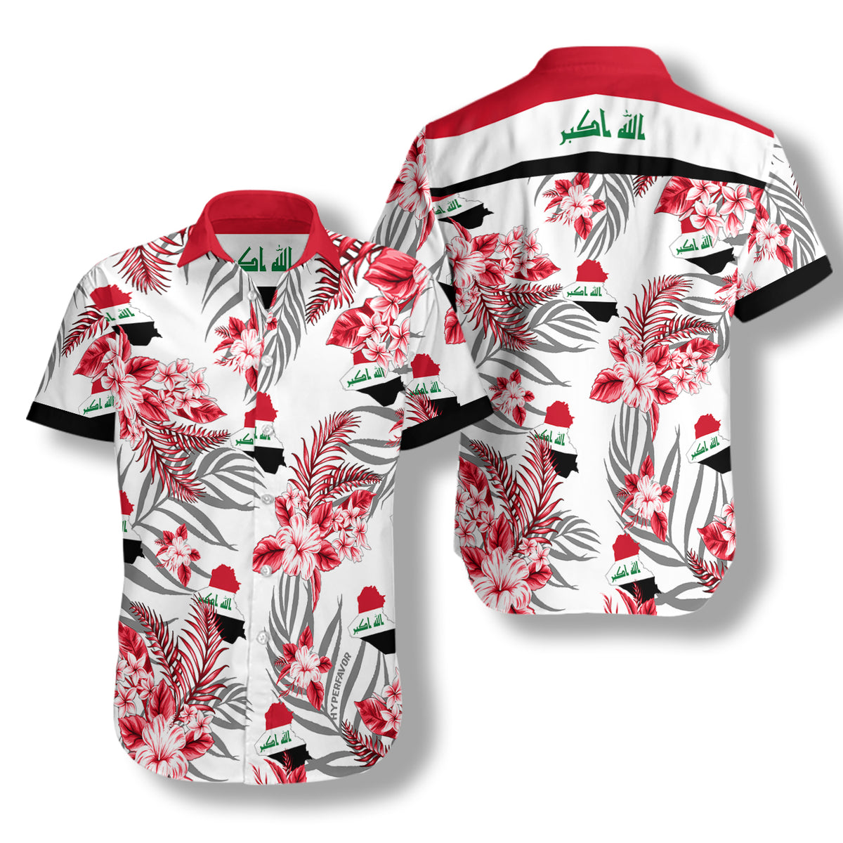 Iraq Proud EZ05 1007 Hawaiian Shirt - Hyperfavor