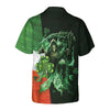 Irish Grim Reaper Hawaiian Shirt, St. Patricks Day Shirt, Cool St Patrick's Day Gift - Hyperfavor