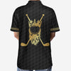 King Of Golf Custom Polo Shirt, Crown Royal Golf Polo Shirt For Men, Meaningful Golf Gift For Golfers - Hyperfavor