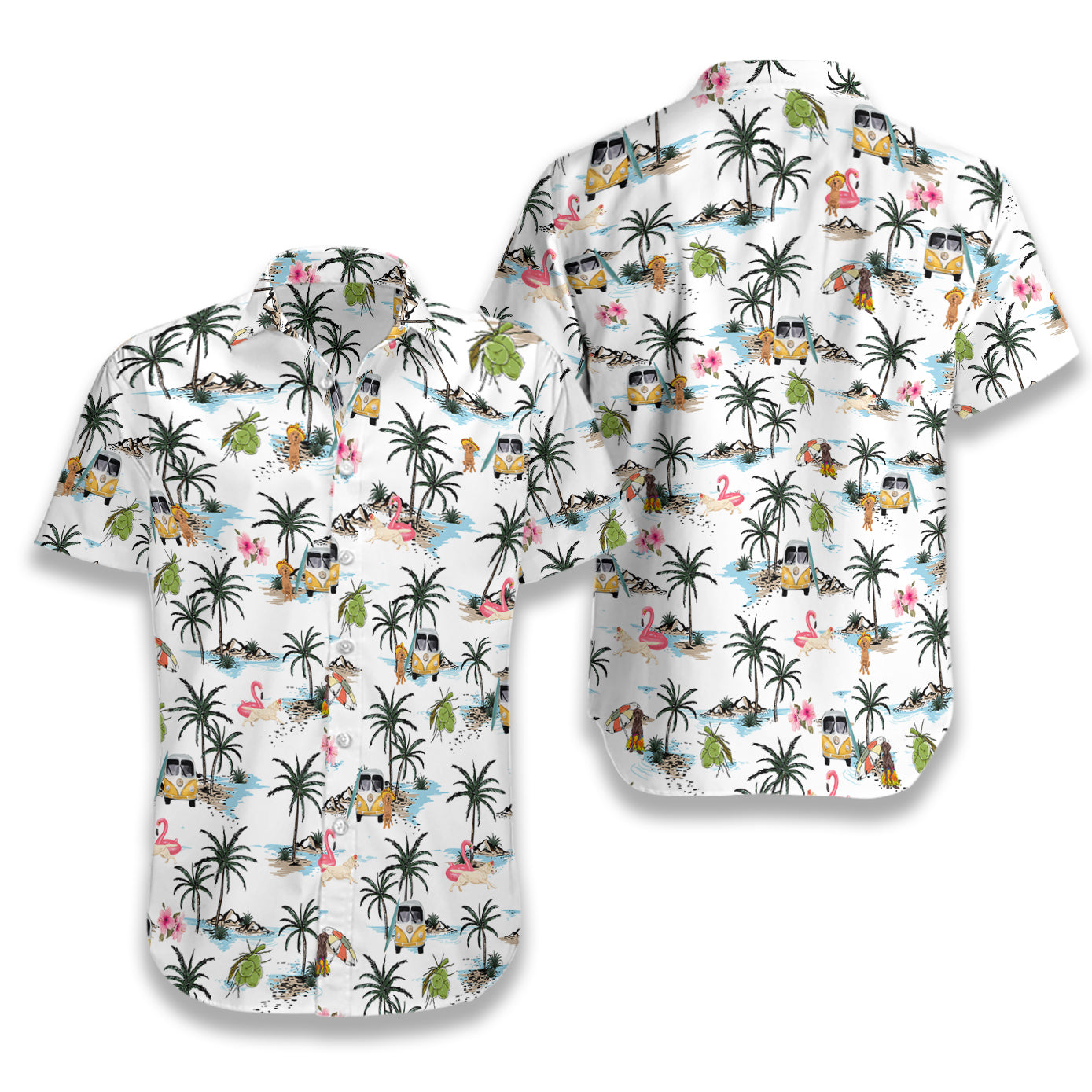 Labrador hawaii EZ03 0207 Hawaiian Shirt - Hyperfavor