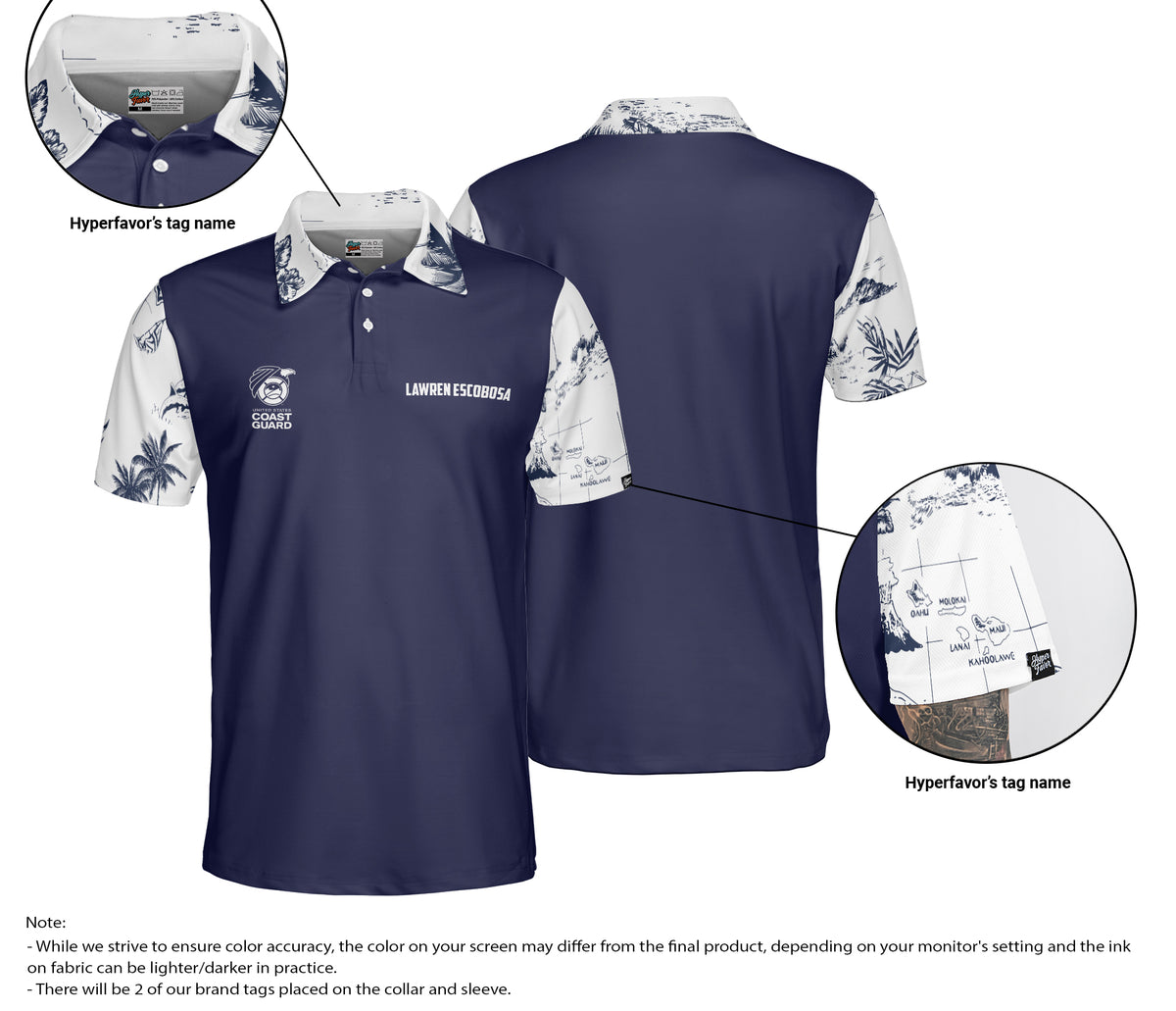 Lawren Escobosa Polo Shirt2 - Hyperfavor