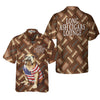 Long Ash Cigars Lounge Cigar And American Bulldog Hawaiian Shirt - Hyperfavor