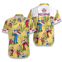 Mechanic EZ15 1708 Hawaiian Shirt - Hyperfavor