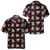 Merry Christmas Black Hawaiian Shirt, Funny Christmas Cat Shirt, Best Xmas Gift Idea - Hyperfavor