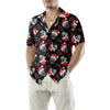 Merry Christmas Black Hawaiian Shirt, Funny Christmas Cat Shirt, Best Xmas Gift Idea - Hyperfavor