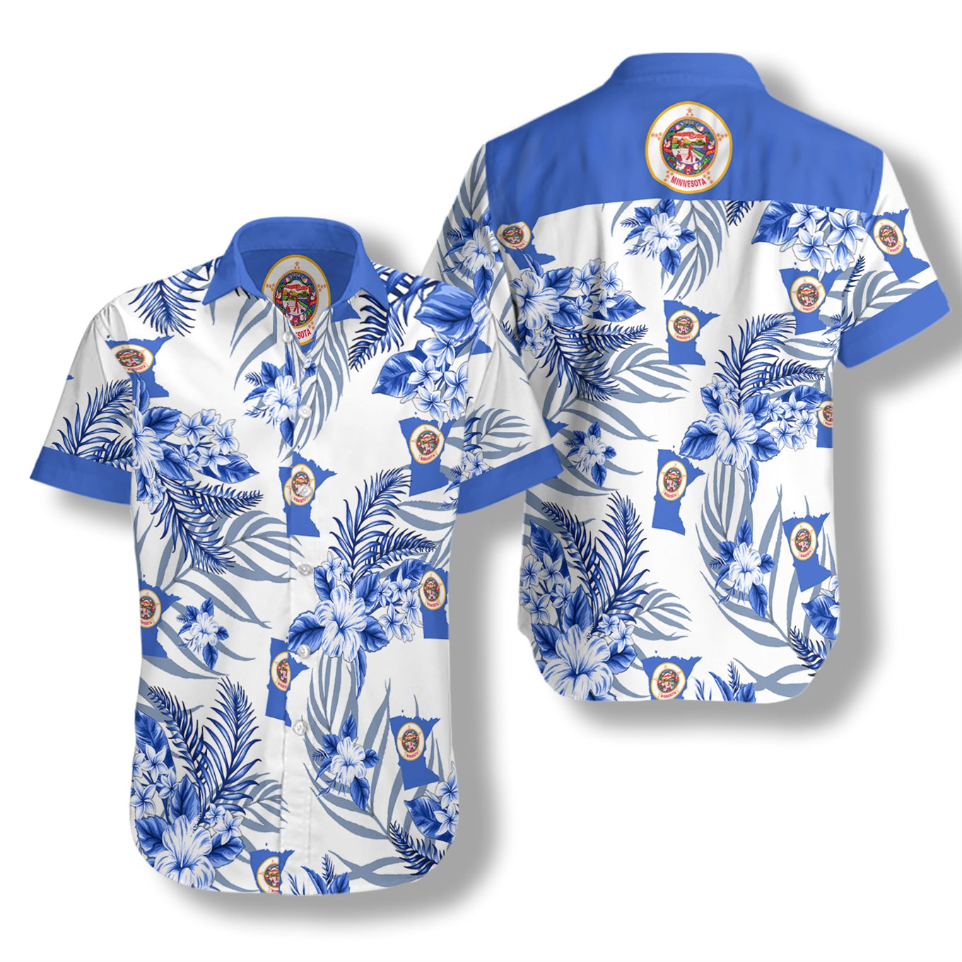 Minnesota Proud EZ05 0907 Hawaiian Shirt - Hyperfavor