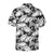 Monogram Sea Turtle Pattern Hawaiian Shirt, Black And White Turtle Seamless Pattern Shirt, Cool Turtle Shirt - Hyperfavor