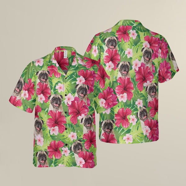 Custom Hawaiian Shirt for Men - Personalized Ocean Vibe Hawaiian