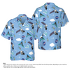 Phillip Blackwood Light Blue Hawaiian Shirt - Hyperfavor