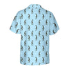 Penguin And Fish Seamless Pattern Hawaiian Shirt, Cool Penguin Shirt For Men, Penguin Themed Gift Idea - Hyperfavor