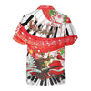 Piano Playing By Santa Claus Hawaiian Shirt, Funny Santa Claus Shirt For Men & Women - Hyperfavor