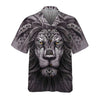 Polynesian Lion Tattoo Lion Hawaiian Shirt, Button Up Lion Shirt For Men & Women, Cool Gift For Lion Lover - Hyperfavor
