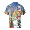 Poodle Through The Snow Hawaiian Shirt, Funny Christmas Shirt For Men & Women, Best Christmas Gift - Hyperfavor