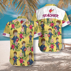 Proud Teacher EZ12 2108 Hawaiian Shirt - Hyperfavor