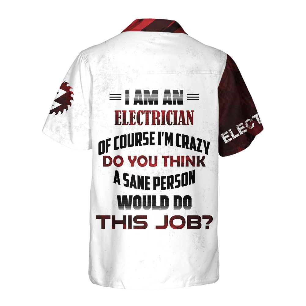 Proud To Be An Electrician Hawaiian Shirt, Electrician Shirt For Men, Cool Electrician Gift - Hyperfavor