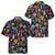Psychedelic Mushroom Pattern Hawaiian Shirt, Printed Trippy Mushroom Shirt For Men & Women - Hyperfavor