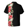 Red Hibiscus Hawaiian Shirt, Unique Hibiscus Print Shirt For Men - Hyperfavor