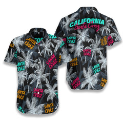 Santa Cruz Coconut Tree Seamless EZ02 0307 Hawaiian Shirt - Hyperfavor