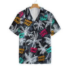 Santa Cruz Coconut Tree Seamless EZ02 0307 Hawaiian Shirt - Hyperfavor