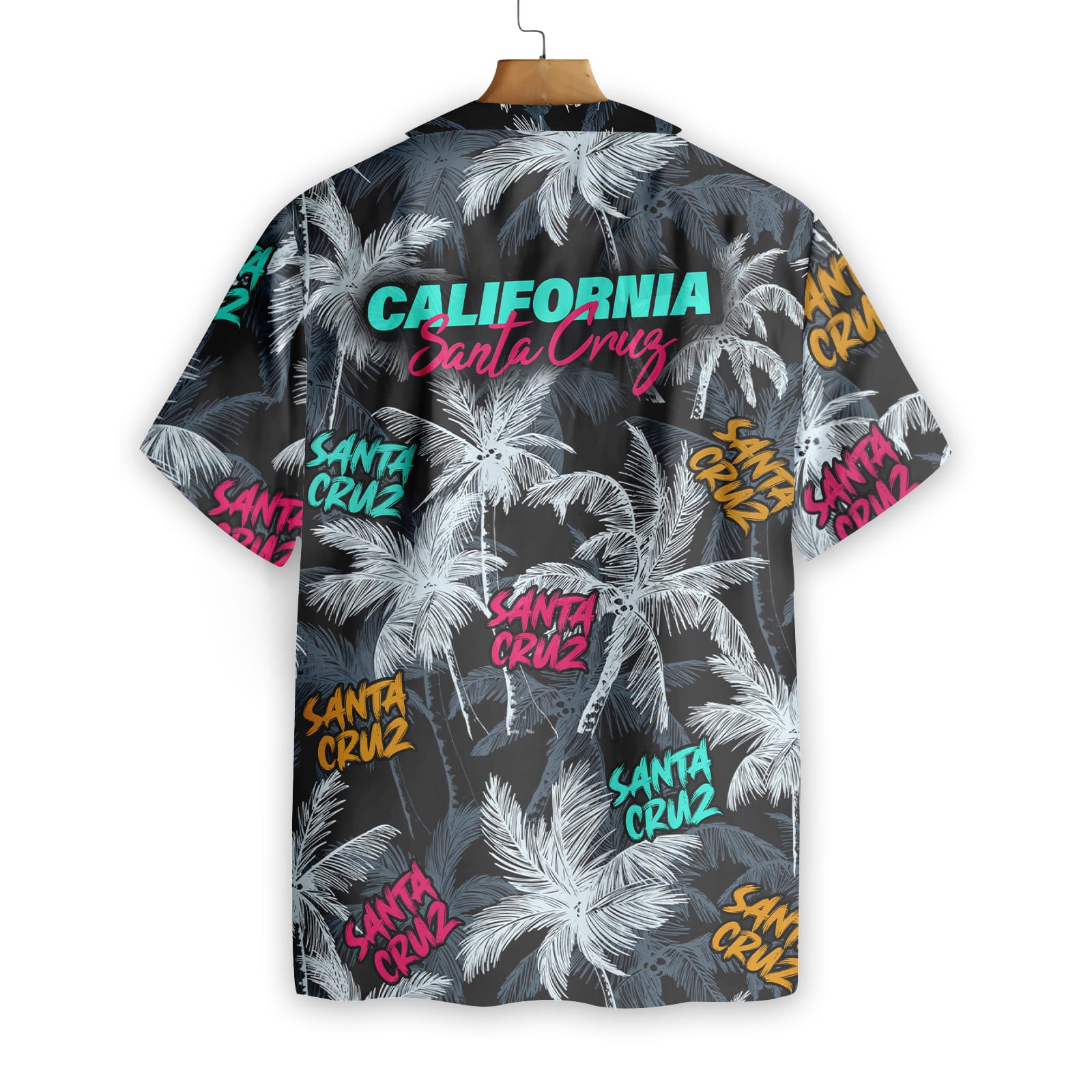 Santa Cruz Coconut Tree Seamless EZ02 0307 Hawaiian Shirt - Hyperfavor