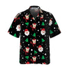 Santa Claus & Corgi Hawaiian Shirt, Funny Christmas Corgi Shirt, Best Christmas Gift Idea - Hyperfavor