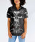 Skull Death Hawaiian Shirt, Black And White Gothic Skull Shirt For Men And Women - Hyperfavor