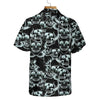 Skull Head Drawing Pattern Hawaiian Shirt, Skull Art Shirt, Best Skull Shirt For Men And Women - Hyperfavor