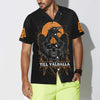 Skull Raven Viking Hawaiian Shirt, Till Valhalla Viking Shirt For Men And Women - Hyperfavor