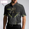 Slow Roll Black And Golden Pattern Custom Bowling Polo Shirt, Personalized Bowling Shirt For Men, Best Gift For Bowler - Hyperfavor