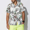 Summer Cycling Pattern Hawaiian Shirt, Tropical Bicycle Shirt, Best Gift For Bikers - Hyperfavor