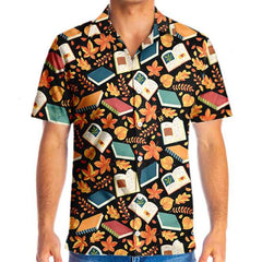 Teacher Fall In Love With Teaching Teacher Hawaiian Shirt, Unique Teacher Shirt, Cool Teacher Appreciation Gift - Hyperfavor