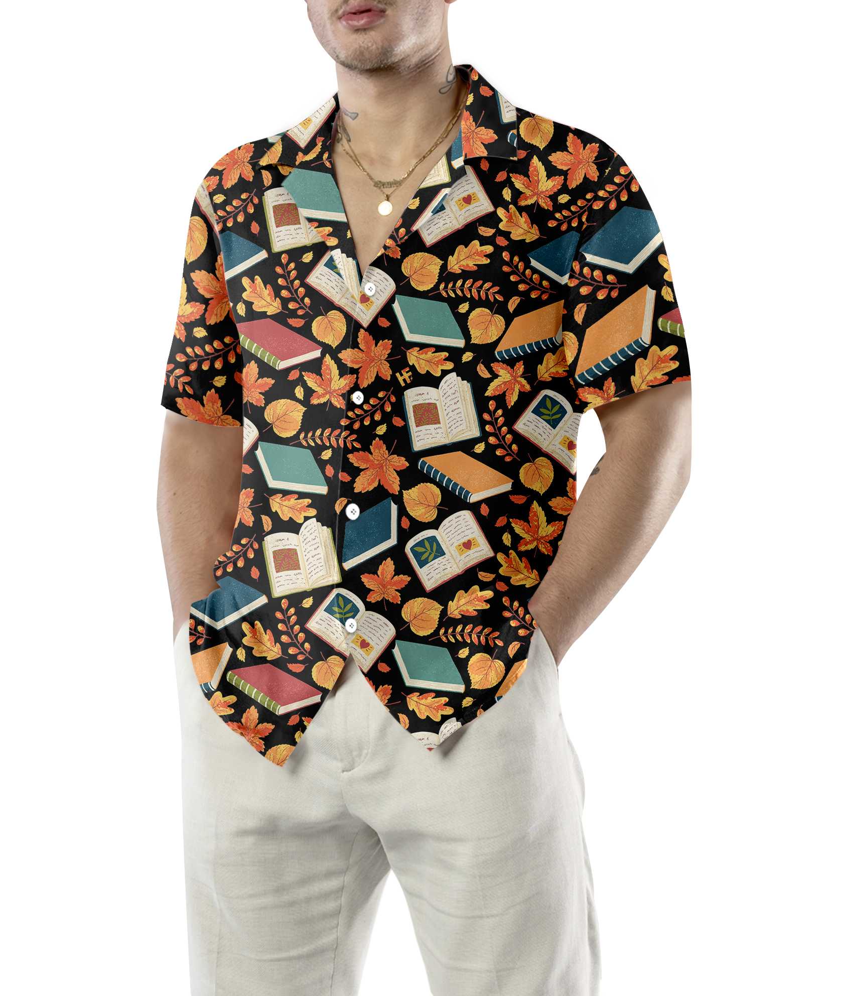 Teacher Fall In Love With Teaching Teacher Hawaiian Shirt, Unique Teacher Shirt, Cool Teacher Appreciation Gift - Hyperfavor