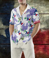 Texas Flag Bluebonnets EZ16 0903 Hawaiian Shirt - Hyperfavor