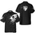 The Golf Skull Black Version Golf Hawaiian Shirt, Black And White Golf Shirt, Gift For Golfers - Hyperfavor